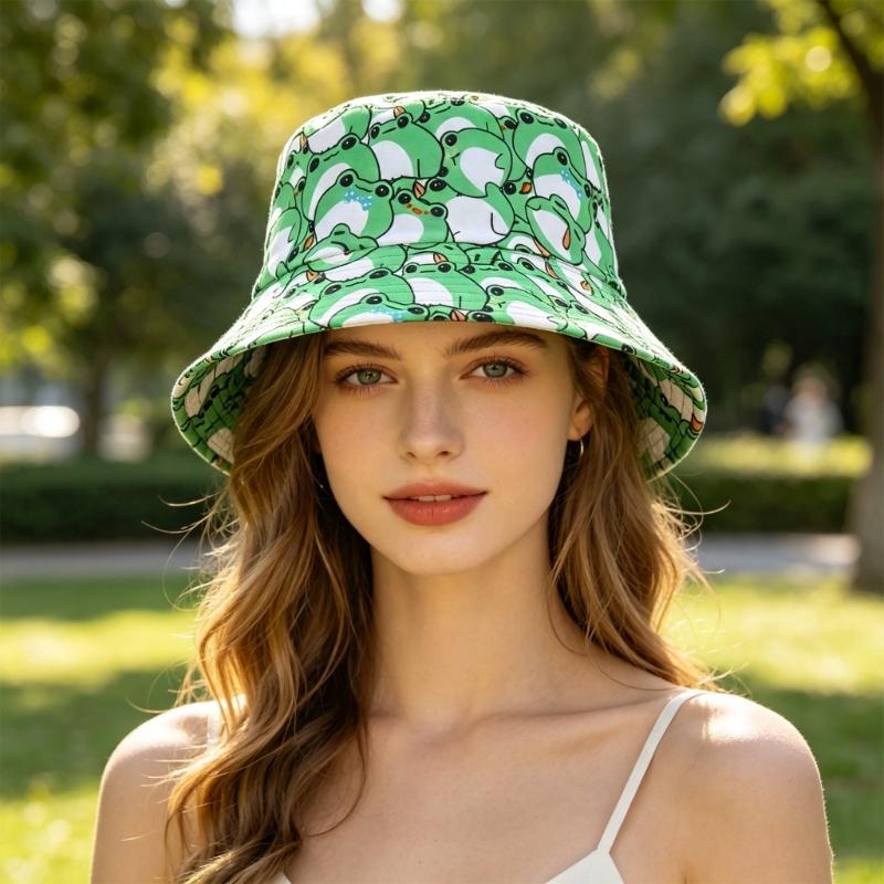 A52E Mũ Ếch có thể đóng gói in - đánh giá và giá Packable Hat Nylon