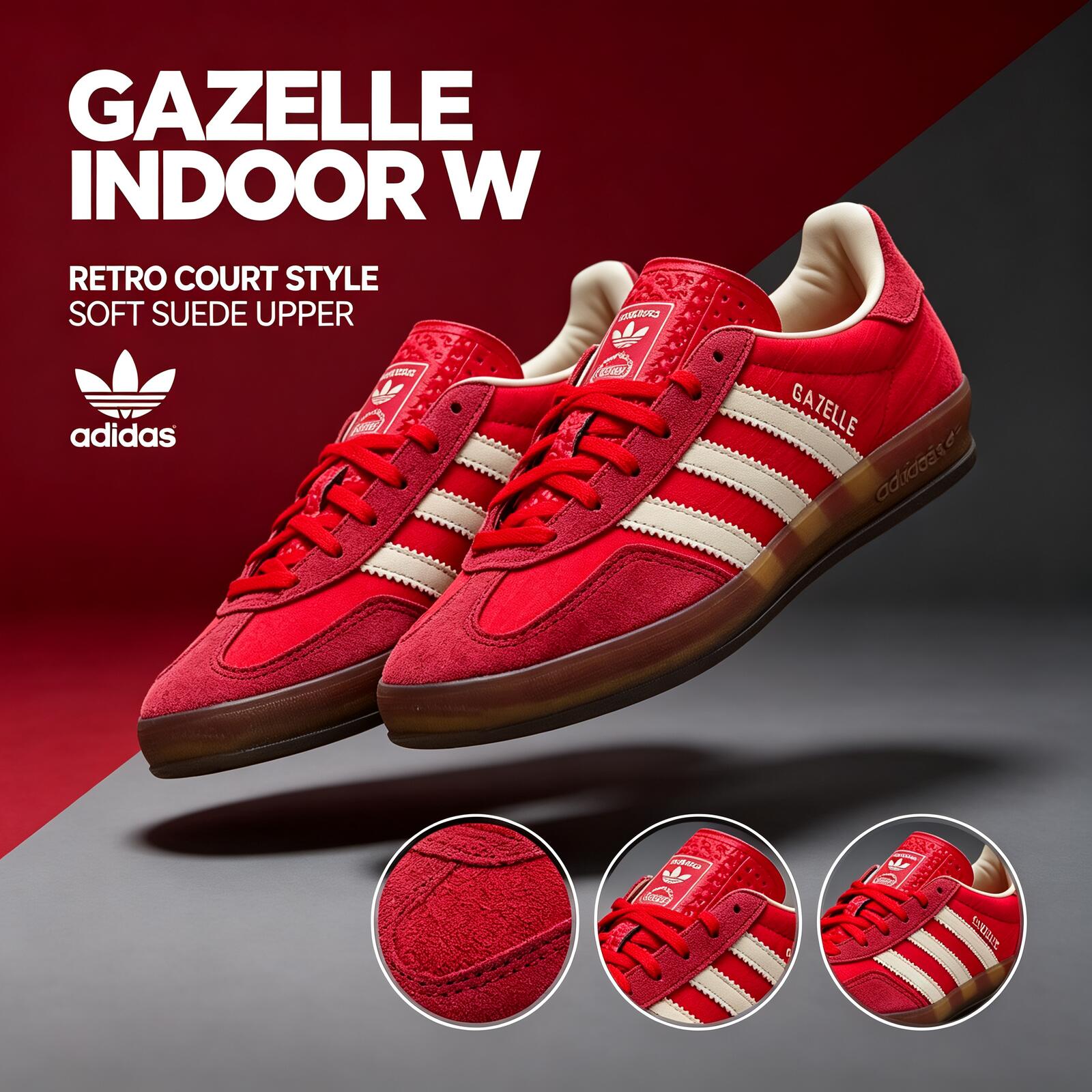 Adidas GAZELLE INDOOR W Origin - đánh giá và giá Adidas Shoes Gazelle