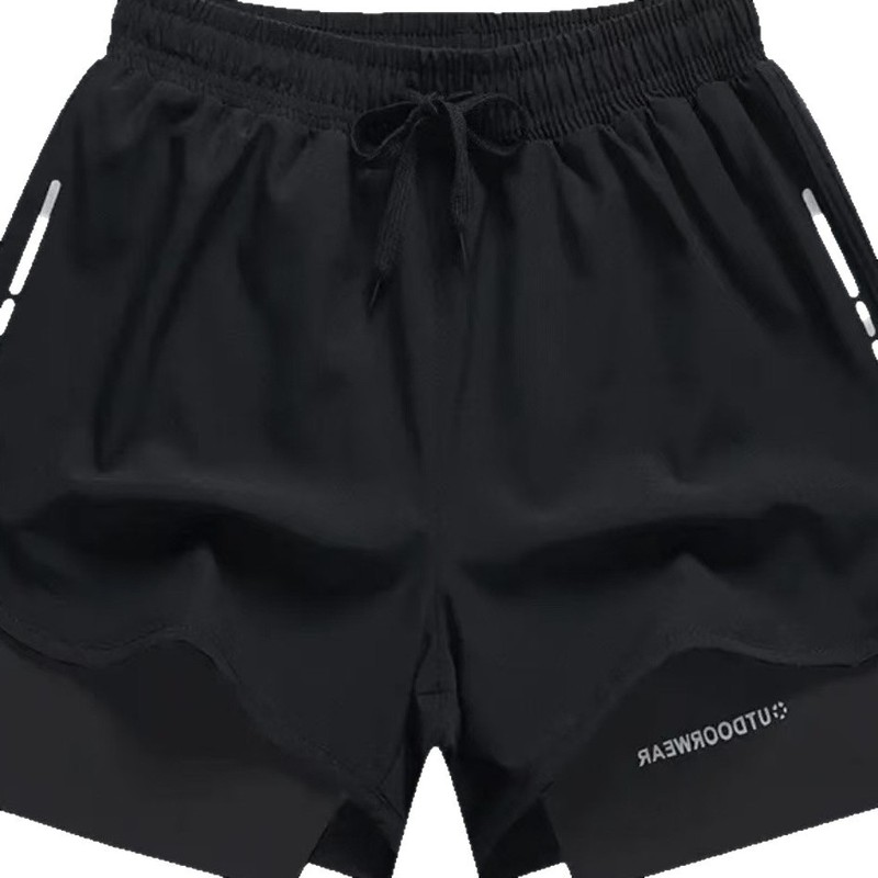 Men's Double Layer 3D Pouch An - đánh giá và giá Swim Trunk Quick Dry