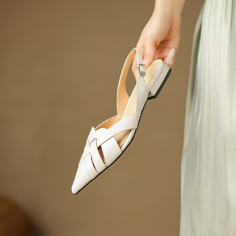 2026 new summer women sandals  - đánh giá và giá Casual Sandal Leather